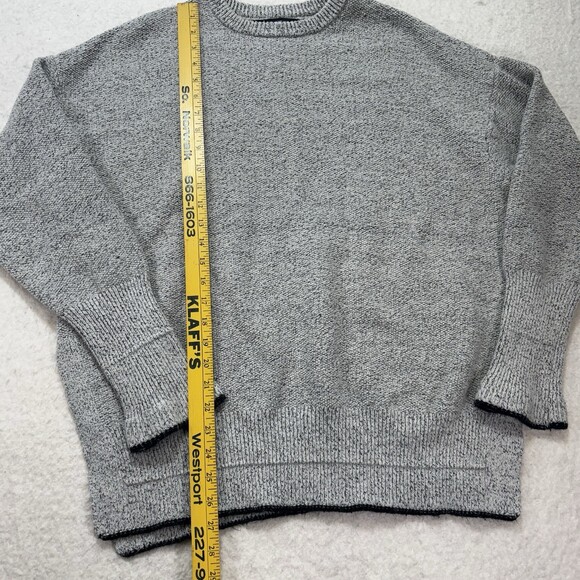 Vintage 90s Ellen Tracy Knit Cabin Core Sweater - Picture 5 of 7